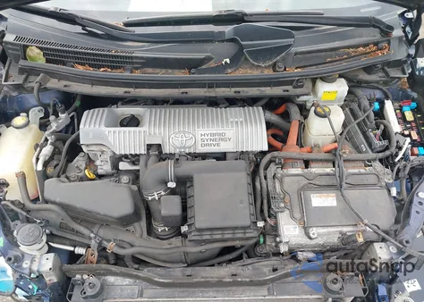 2013 Toyota Prius Two from USA, damaged, VIN JTDKN3DU1D1634197